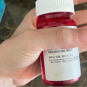 Rapamycin / Sirolimus 1mg tablets by Dr Reddy’s